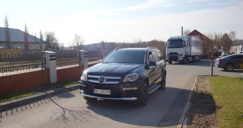 daleszyce Mercedes-Benz GL cena 148000 przebieg: 157000, rok produkcji 2014 z Daleszyce